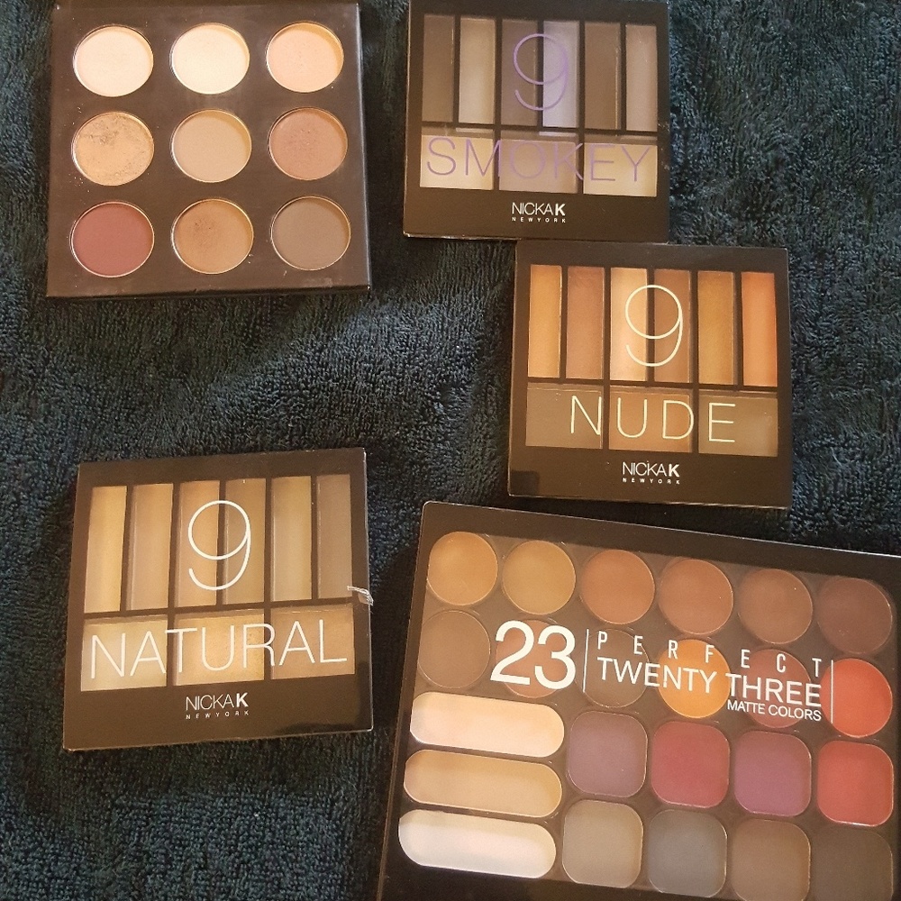 NickaK eyeshadows